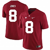Alabama Crimson Tide 8 Julio Jones Red Nike College Football Jersey Dzhi,baseball caps,new era cap wholesale,wholesale hats